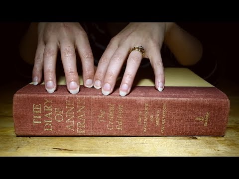 [ASMR] Crisp Nail Scratching Sounds on Fabric Books
