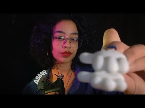 ASMR BINAURAL | REMOVENDO SUAS ENERGIAS NEGATIVAS (com som de chuva)