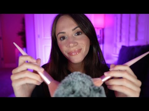 ASMR / Relaxing Whispers & Mic Brushing (updates, life lessons)
