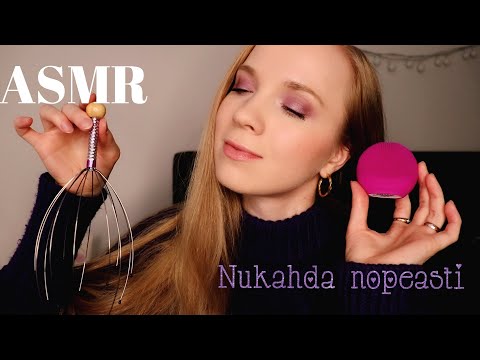 Super Mukava ASMR SUOMI 🥰 Ystävä Roleplay _ Personal Attention (Kasvo- ja päähieronta)