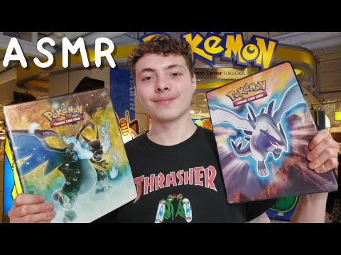 ASMR FR: Roleplay❄️J'estime ta collection de carte Pokémon❄️