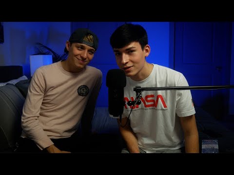 Two boys one mic triggers for sleep ASMR