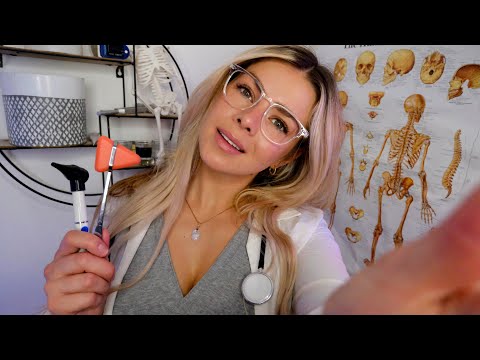 ASMR FULL BODY DOCTOR EXAM (Up Close Personal Attention)