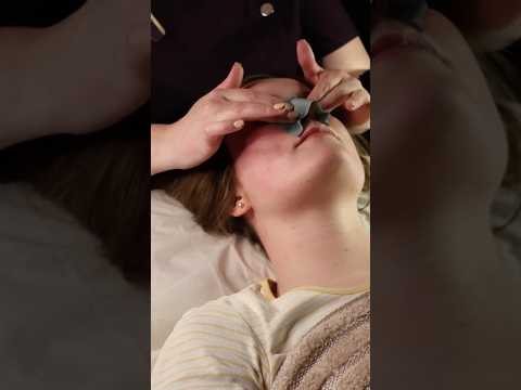 ASMR Real Person Oil Check | Relaxing Skin Assessment