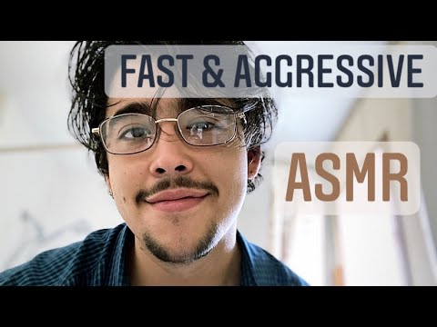 ASMR | Fast&Aggressive , Scratching , Tapping and Rambling