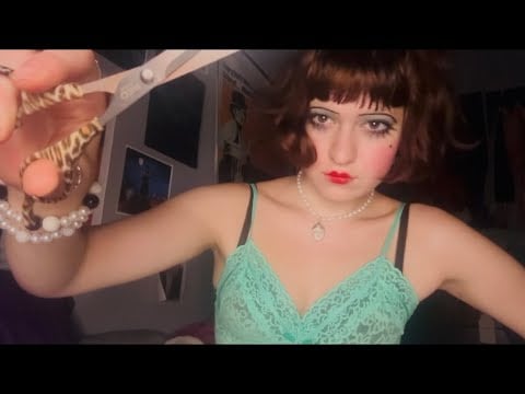 asmr ~ giving you a mullet