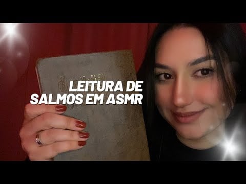 ASMR CRISTÃO | RELAXE ouvindo SALMOS ✨ #asmr #biblia