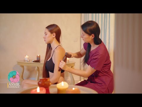 Neck-Easing ASMR Massage with Therapy Tools