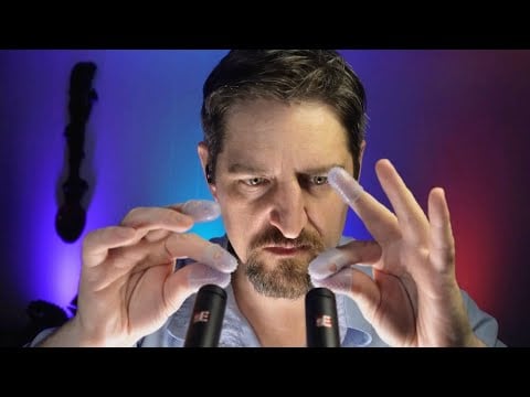 ASMR Binaural Scratching with Finger Sacks (No Talking)