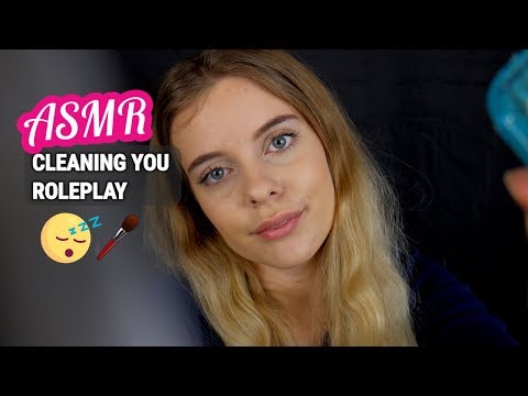 ASMR (Very!) Tingly Close Up Cleaning You RP - Soft Speaking