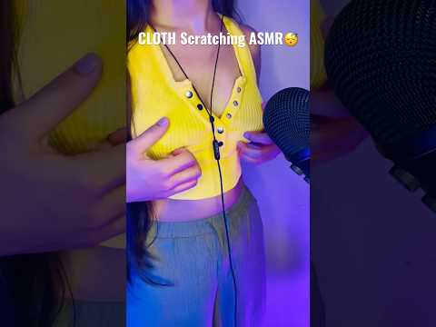Cloth Scratching ASMR Sounds👗💅😴