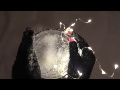 💞 Latex Gloves with❄ Magic Snow❄ and lights✨[[ASMR]]