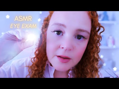 ASMR Eye Exam | Soft Spoken, Personal Attention