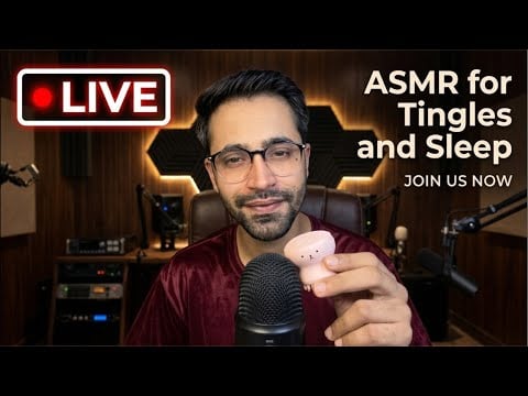 🔴ASMR Live | Instant Tingles✨ and Relaxation 😇 ￼