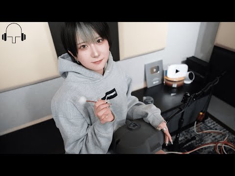 【雨宮あんず】ear cleaning on the lap【ASMR / 4K】