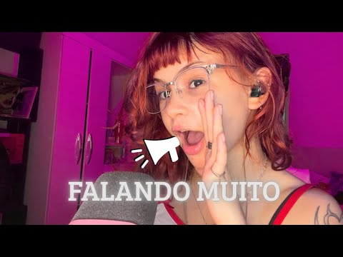 ASMR SUSSURRANDO MUITO SOBRE MINHA VIDA