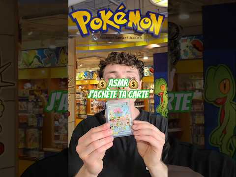 asmr💰j'achète tes cartes Pokémon💰