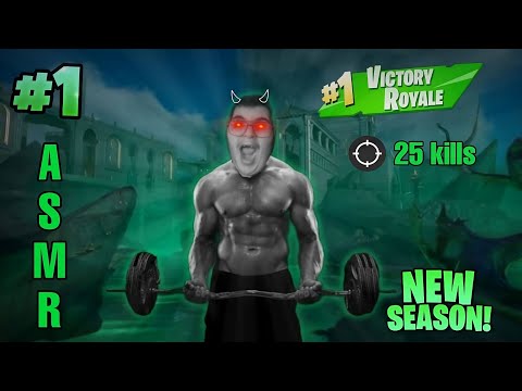 ASMR MOUTH SOUNDS FORTNITE | ASMRJon (25 KILLS WIN)