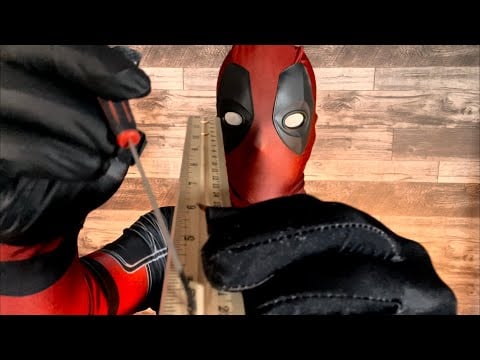 Fast Five Minute ASMR Cranial Nerve Exam With Deadpool