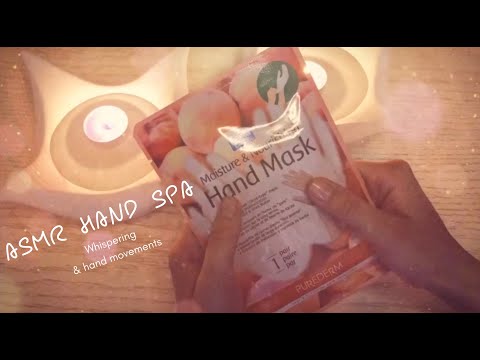 ASMR Hand SPA | Whispering, Hand Movements and Lotion Sounds 💤