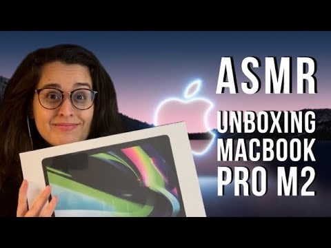 ASMR FR I UNBOXING MACBOOK PRO M2 ! ❤️💻