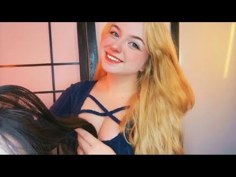 ASMR : CABELEIREIRA ROLEPLAY ✂️🤍