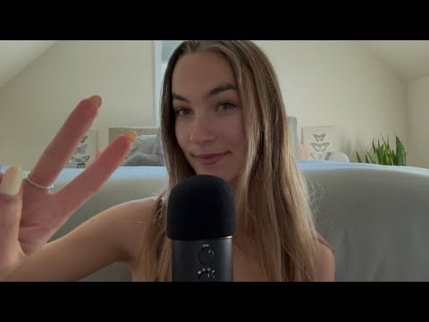 ASMR Counting You to Sleep 😴 Close Whispering, Numbers & Hand Movements