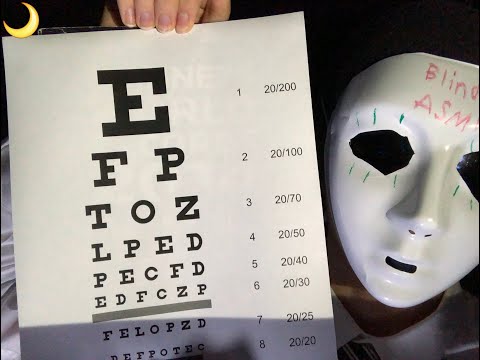 ASMR 1 MINUTE EYE EXAM