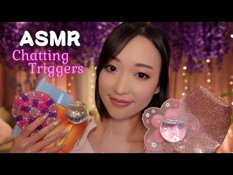 ASMR Chatting Triggers ☁️ mai 2025, quoi de neuf dans ma vie ? 🥰