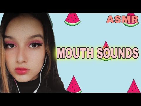 ASMR/ Mouth sounds/Sonidos de boca👄👄/ Asmr LRM