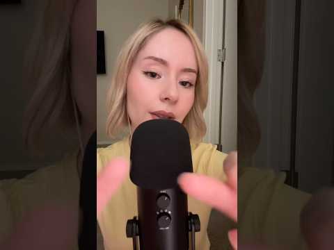 mic triggers are the tingliest ☺️ #asmr #sleep #relaxing #asmrsounds