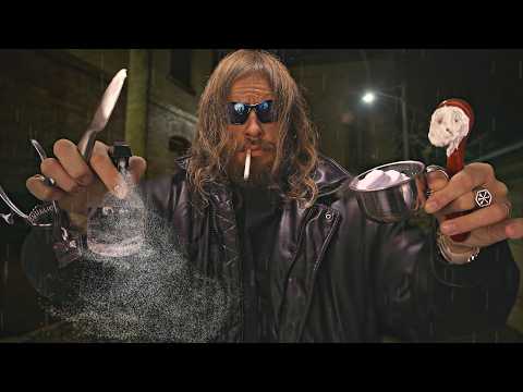✂️ ILLEGAL Street Shave [ ASMR ] ✂️(tingle dealer)