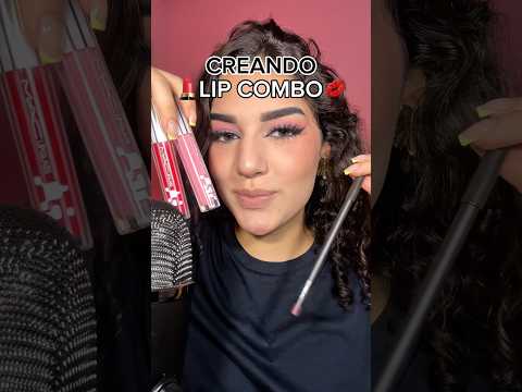 Creando 💄LIP COMBO💋 #asmr #lipcombo#maquillaje @maccosmetics