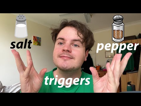 Lofi Fast & Aggressive ASMR Hand Sounds, SALT & PEPPER, Unpredictable triggers + Invisible triggers