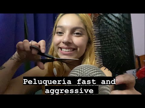 ASMR ROLPLAY PELUQUERÍA| ATENCIÓN PERSONAL| TIJERAS Y CEPILLO|SOFIWI