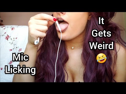ASMR Mic Licking, Mouth Sounds
