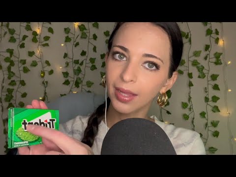 ASMR| Gum Chewing Whisper/Ramble - Vulnerable Conversation