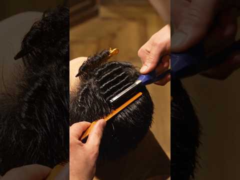 💈(ASMR) Cozy Hidden Barbershop in the Heart of Tokyo  #barbershop #barber #asmr