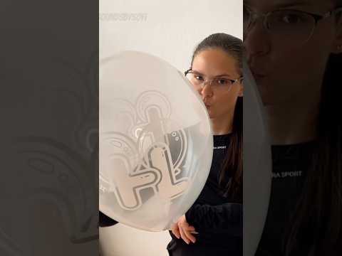 Clear Balloon 💛 Blowing ASMR #asmr #balloon #ballongame #blowing