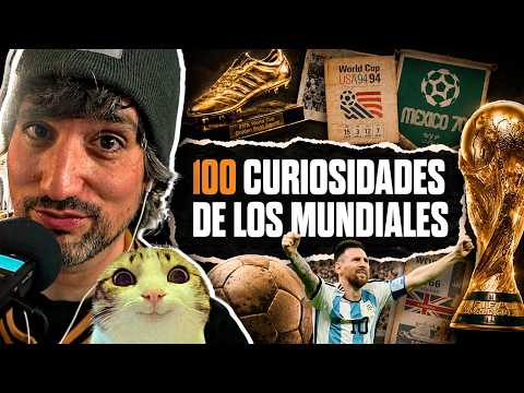 100 Curiosidades INCREÍBLES de los Mundiales de Fútbol