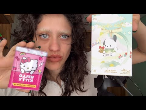estos fueron mis regalos de cumpleaños 🎂 asmr 