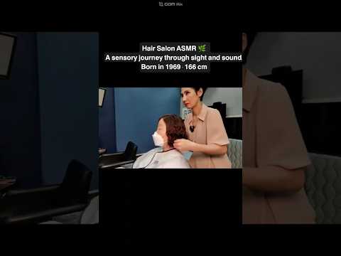 미용실 ASMR 시각과 청각의 활성화 #뿌리 볼륨펌Hair Salon ASMR Visual and Auditory Activation #Root Volume Perm