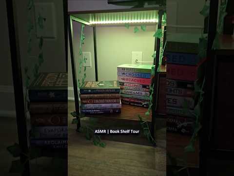 ASMR | Book Shelf Tour! ─♡─ #asmr #booktour