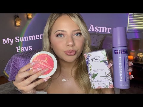 Asmr Summer Favorites 💜☀️ Tapping & Scratching