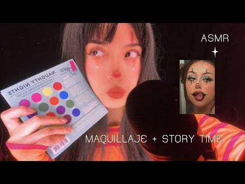 MI PEOR PRESENTACION DE BAILE?! 😩☹️ | Story time + maquillaje 💓☁️ | Andrea ASMR 🦋 
