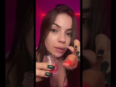 Esses são os gatilhos de asmr mais pedidos na minha Live. Qual o seu preferido? #asmrmouthsounds