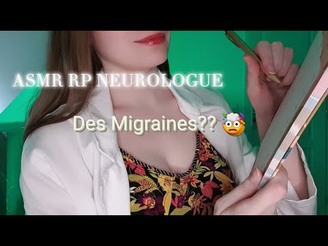 {ASMR} 🧠 Roleplay Médecin Neurologue (Tu as des migraines?)