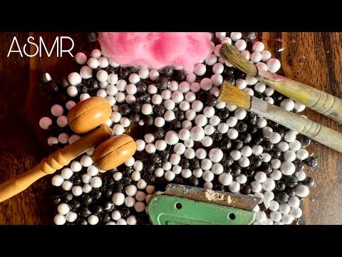 ASMR| try triggers on sticky wooden board 🪵🦻🏻| (relaxation triggers)#asmr