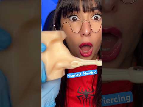 ASMR girl gives you the scariest piercing of all time #asmr #shorts #comedy
