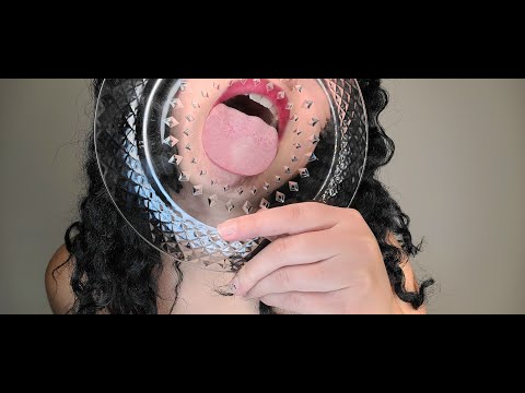 👅💋Sloppy Kissing/Licking Glass ASMR